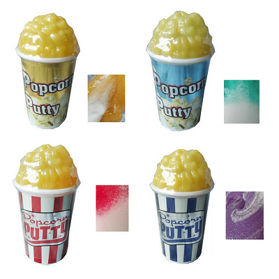 popcorn putty assorted colors