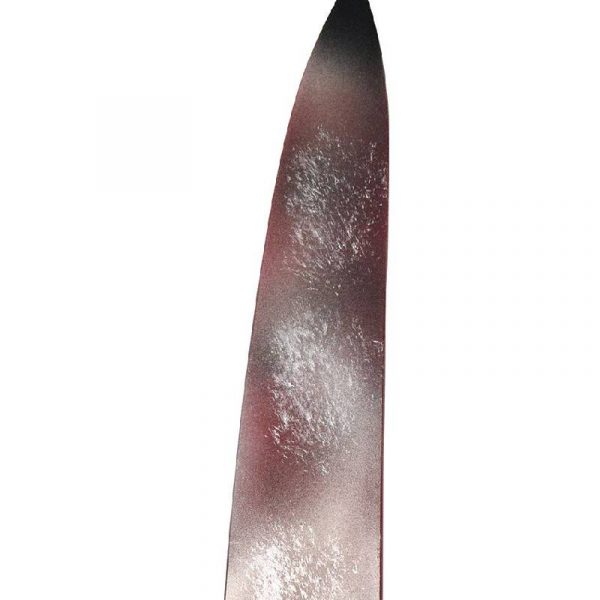 15" Costume Plastic Ghost Face® Bloody Butcher Knife