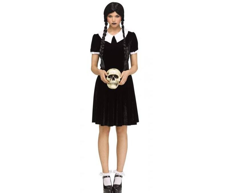Gothic Girl Adult Costume Wednesday Addams