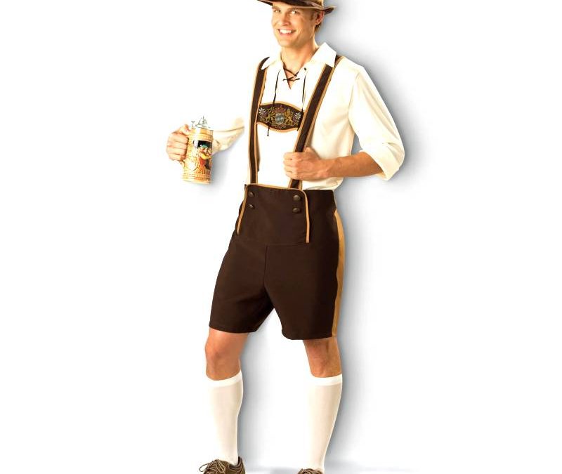 Bavarian Guy Lederhosen Adult Costume