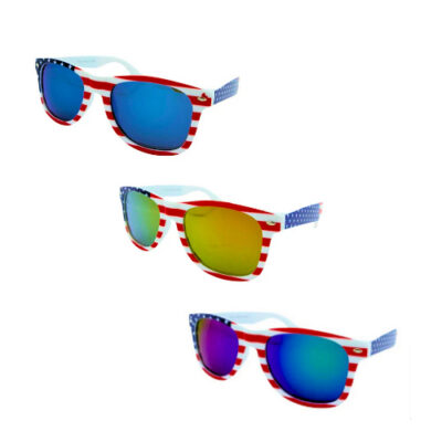 Mirror Lens Patriotic Drifter Sunglasses