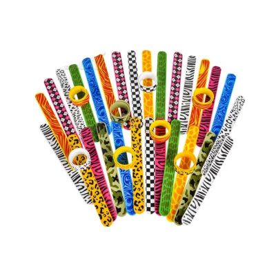 Party Rubber Slap Wrap Bracelets