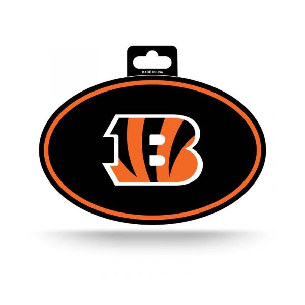 Official Bengals 6" Oval Sticker