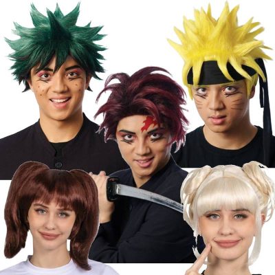Anime Wigs Envy, Loli, Slayer, Hero, Ninja