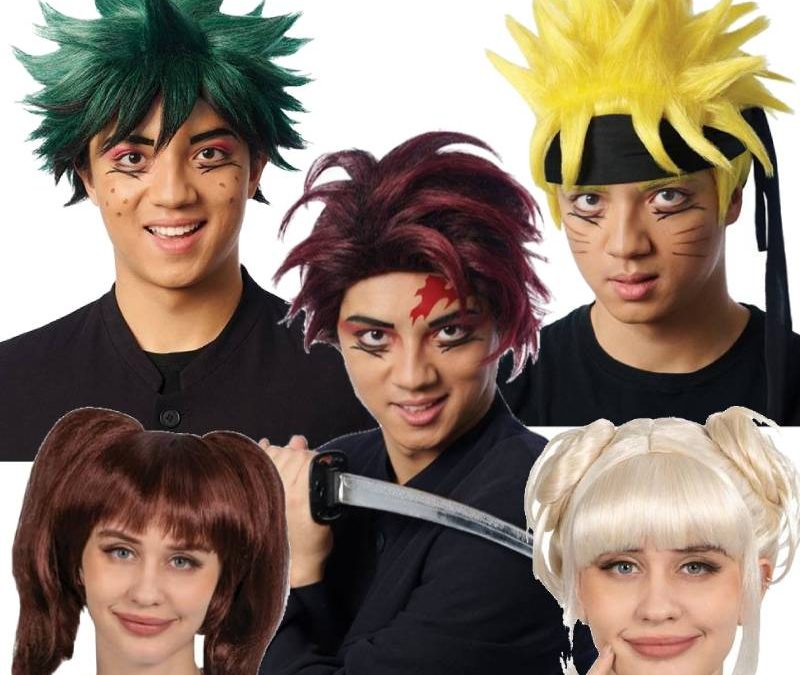 Anime Wigs Envy, Loli, Slayer, Hero, Ninja