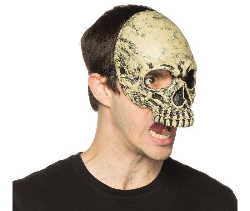 Costume Deluxe Soft Foam Skull Mask