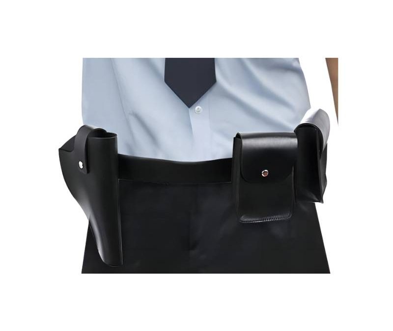 Costume Leatherlike Police Utility Belt
