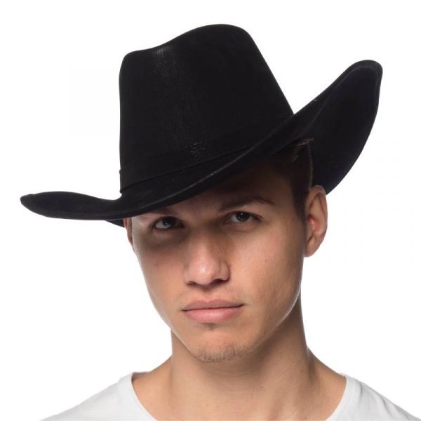 Frontier Western Cowboy Hat Black or Brown