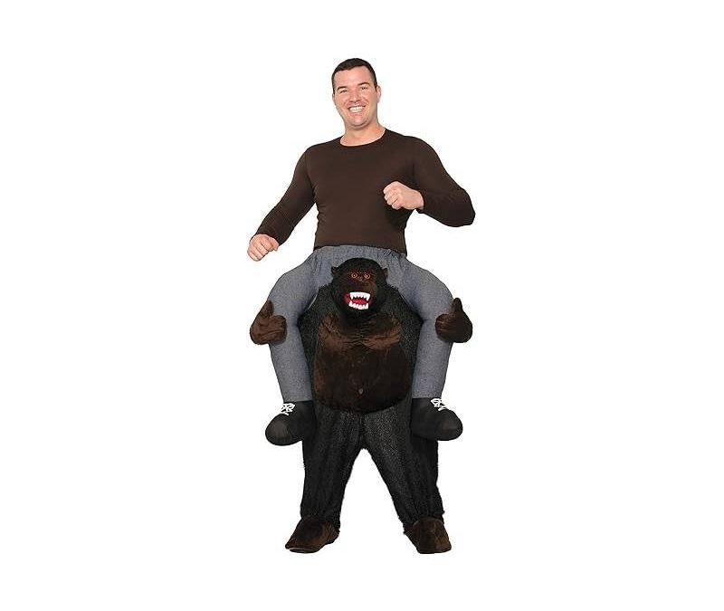 Piggyback Gorilla Adult Costume