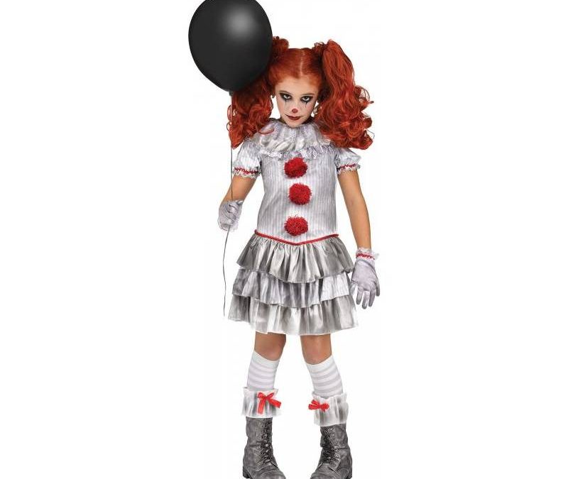 Carnevil Clown Dress Child Costume