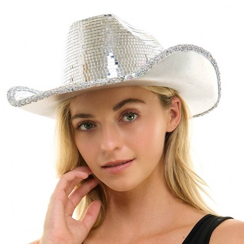 Deluxe Glass Mirror Western Cowboy Hat - Cappel’s