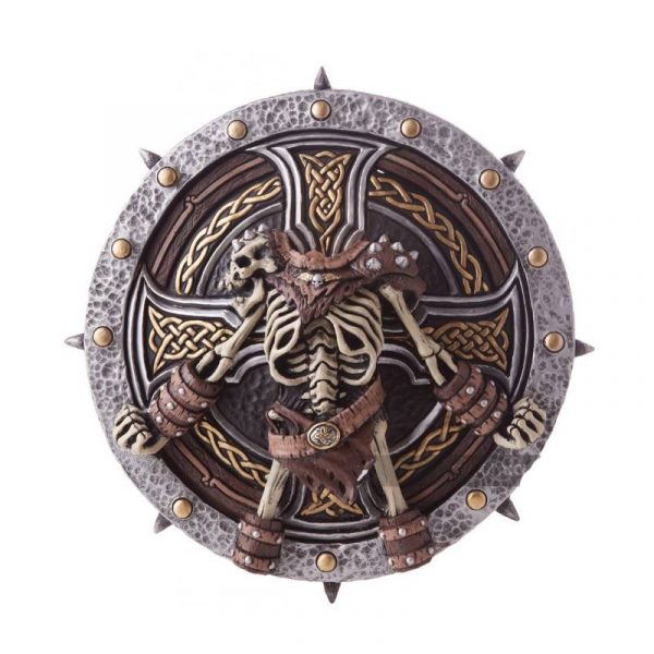 plastic viking lord shield and sword set