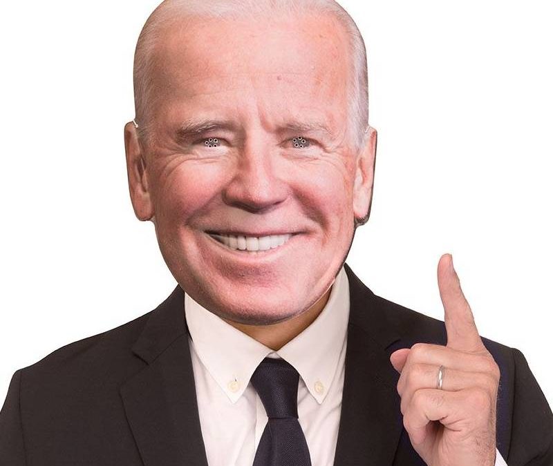 Costume Plastic Mr. Prez Biden Mask