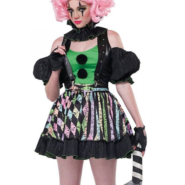 sweet but psycho clown adult costume
