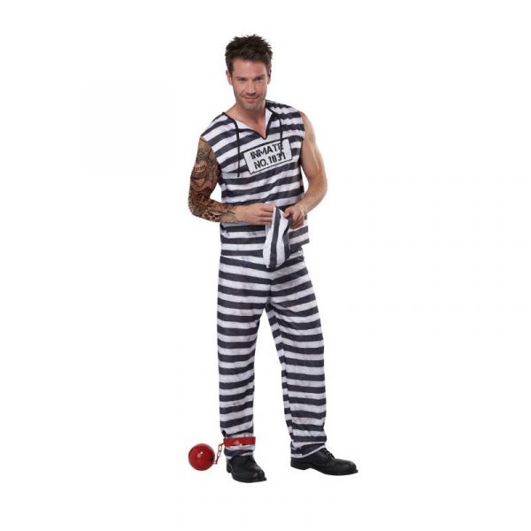 prisoner of love adult costume