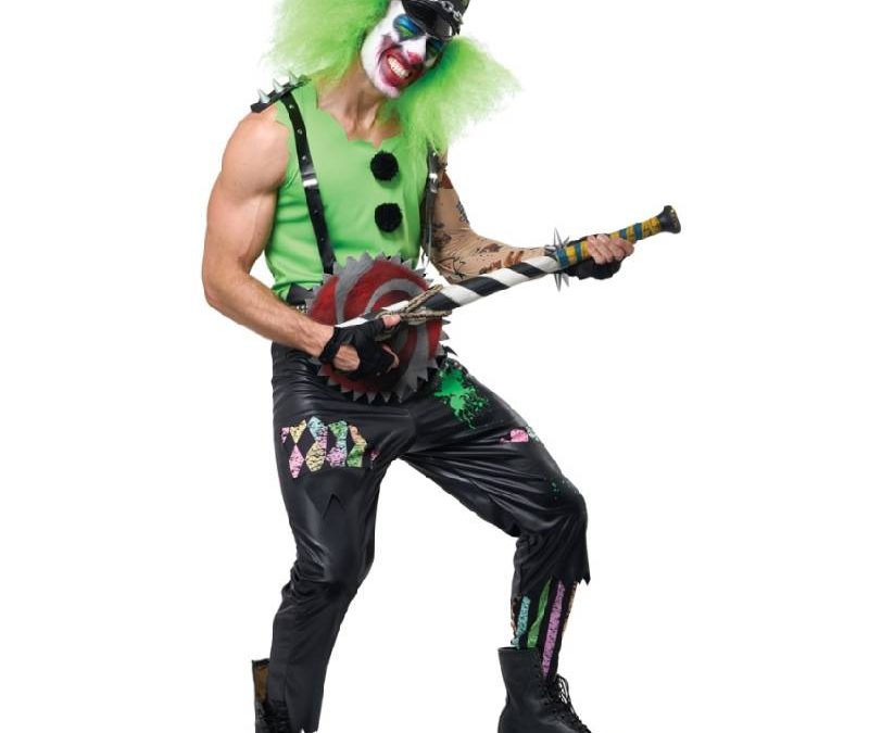 Crazed Clown Adult Costume