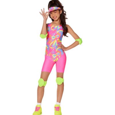 barbie skating leotard child costume and accessories