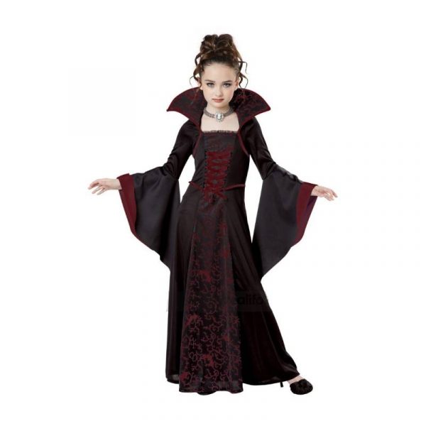 royal vampire child costume