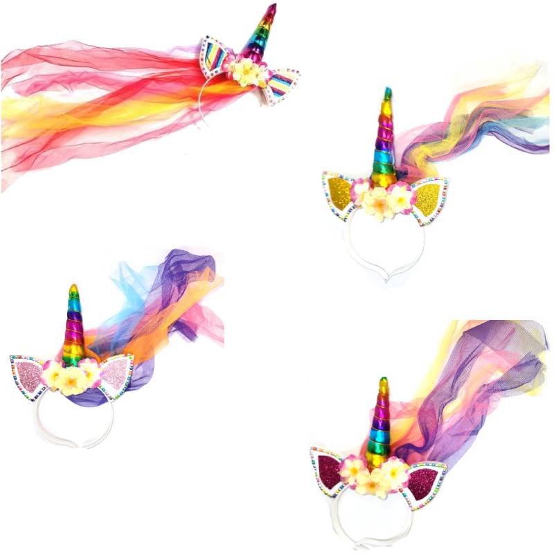 LED light up unicorn headband