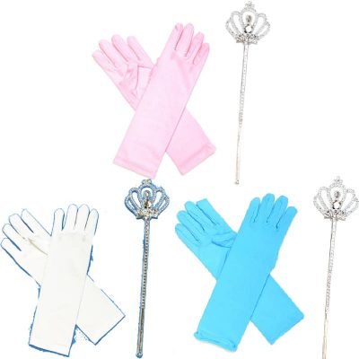childs gloves and wand set