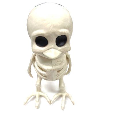 7.5" plastic bird skeleton