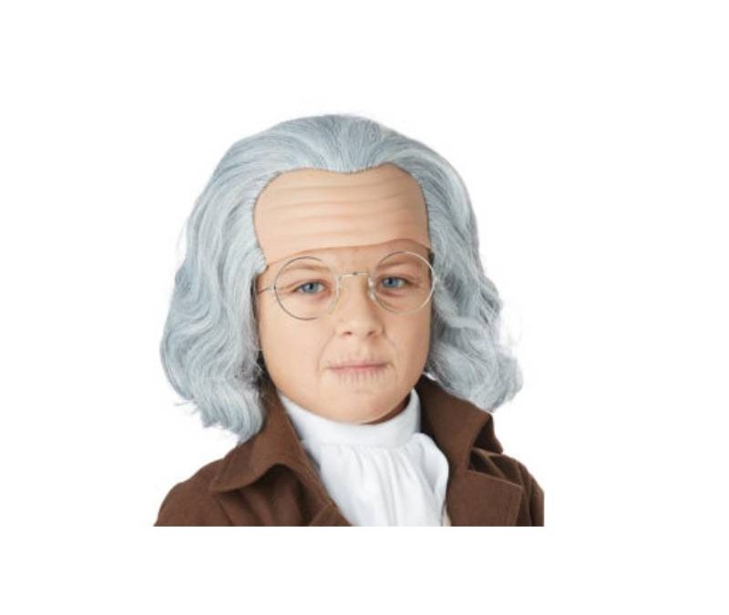 Benjamin Franklin Child Wig
