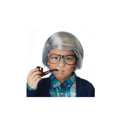 old man combover kit child 100 days of school