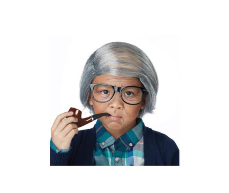 Old Man Combover Kit Child 100th Day of School