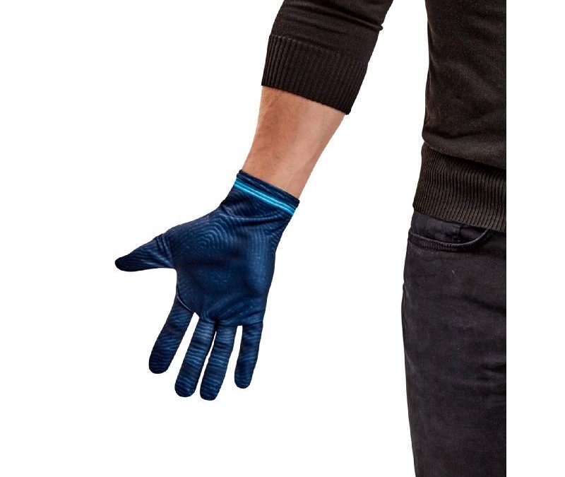Blue Beetle Gloves Adult Size
