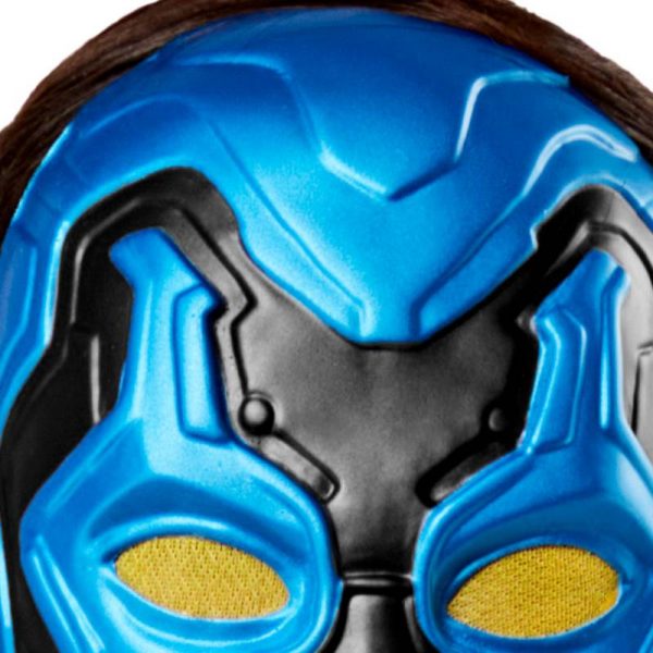 plastic blue beetle mask child size