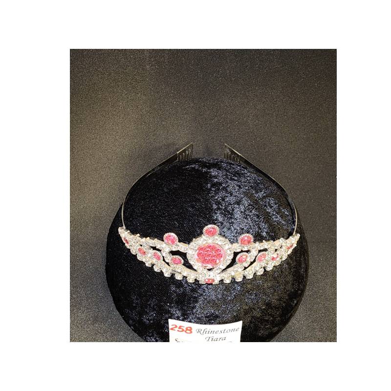 metal rhinestone tiara