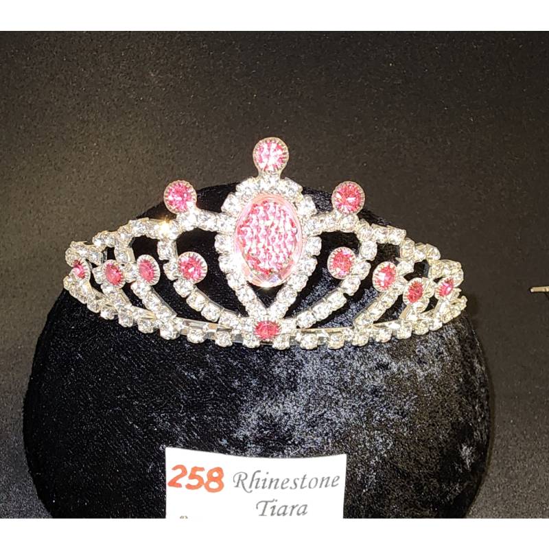metal rhinestone tiara