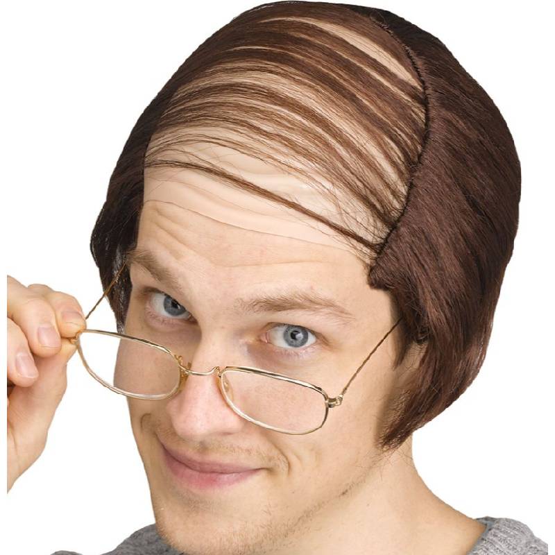 Buy Comb Over Bald Head Wig Halloween Accessory - Cappel's