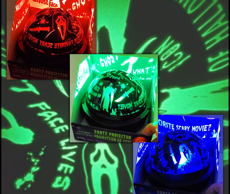 Battery Operated Color Changing Ghost Face® Projector
