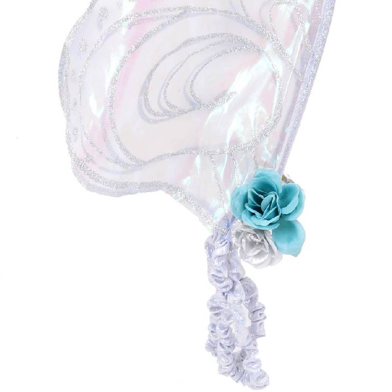 shimmer fabric floral fairy wings