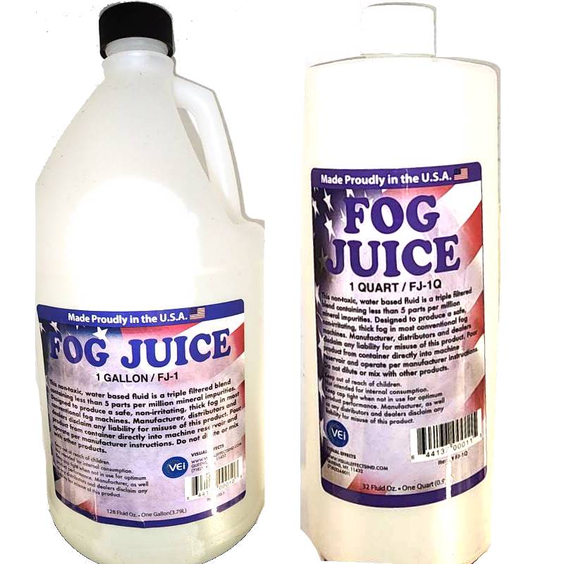 Fog Juice Quart or Gallon Cappel's