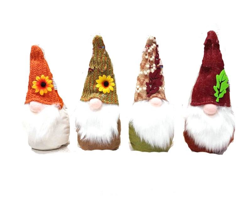 10″ Autumn Harvest Gnome Table Decor Figure