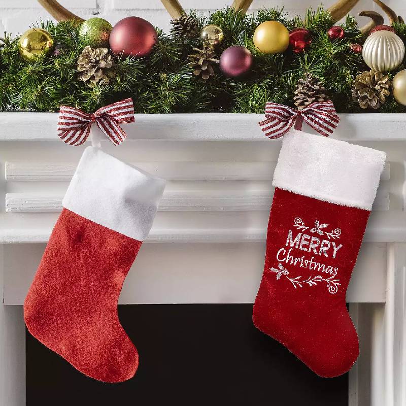 20" Plush Christmas Stocking