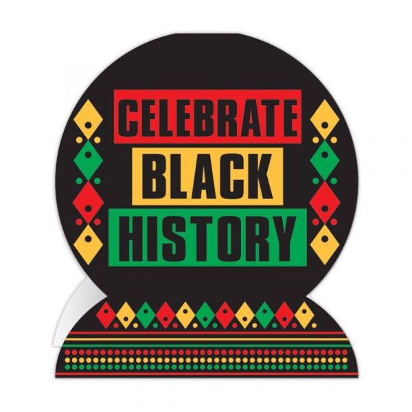 celebrate black history centerpiece