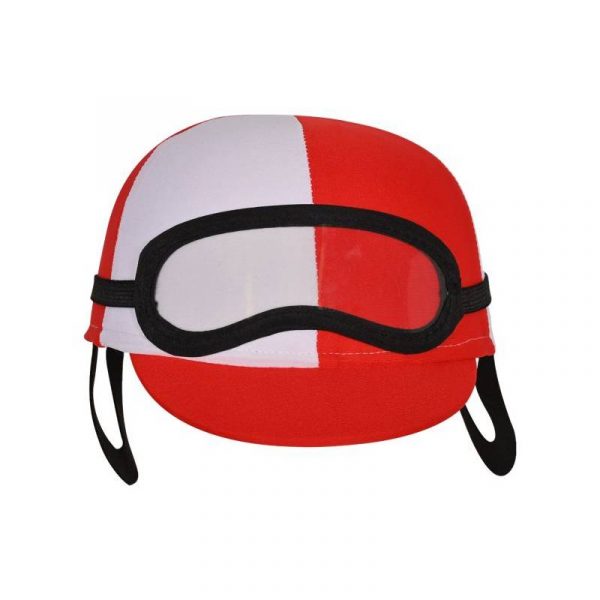 red jockey helmet 2