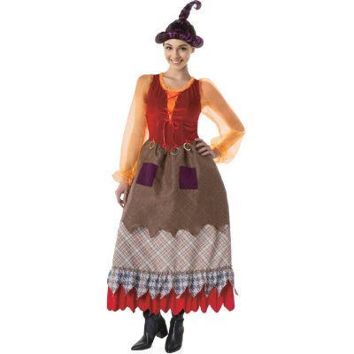 Goofy Witch Hocus Salem Sister Adult Costume