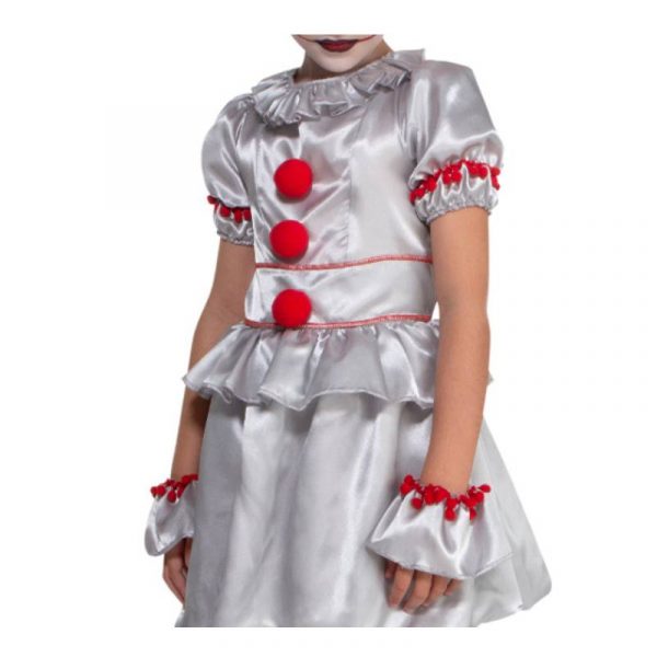 clown girl evil terror costume