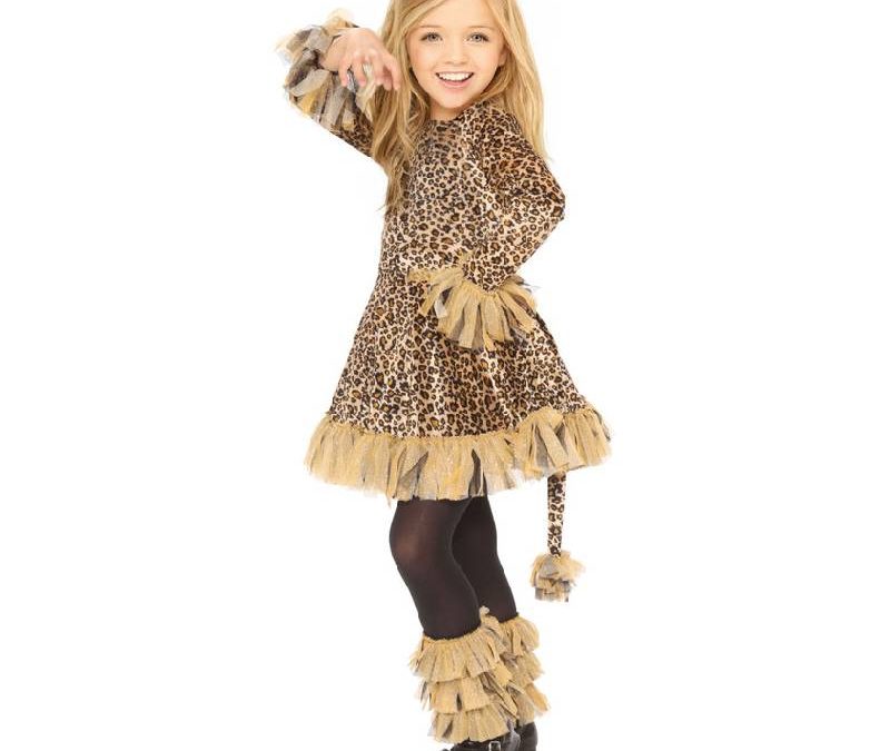 Jungle Leopard Girls Costume