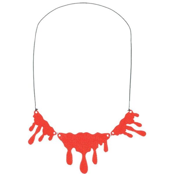 Dripping Blood Necklace