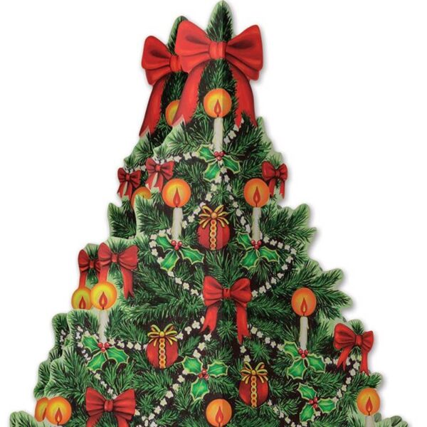 3-D Christmas Tree Centerpiece
