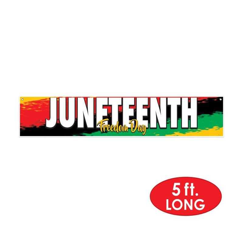 Juneteenth Banner Indoor Outdoor