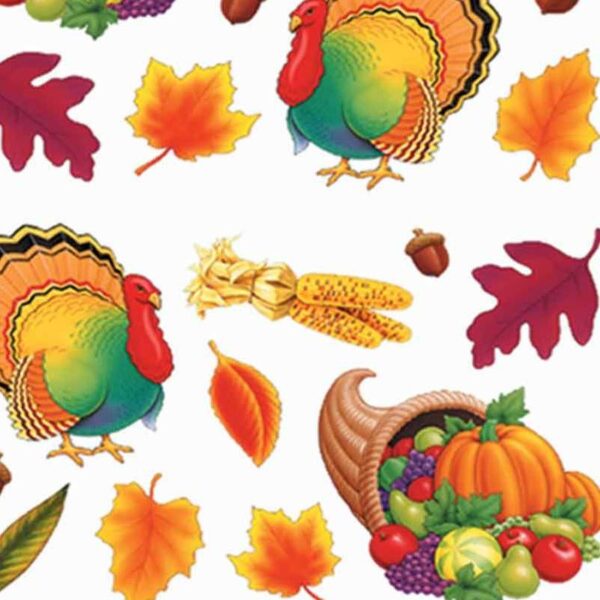 thanksgiving stickers 4 sheets per pack