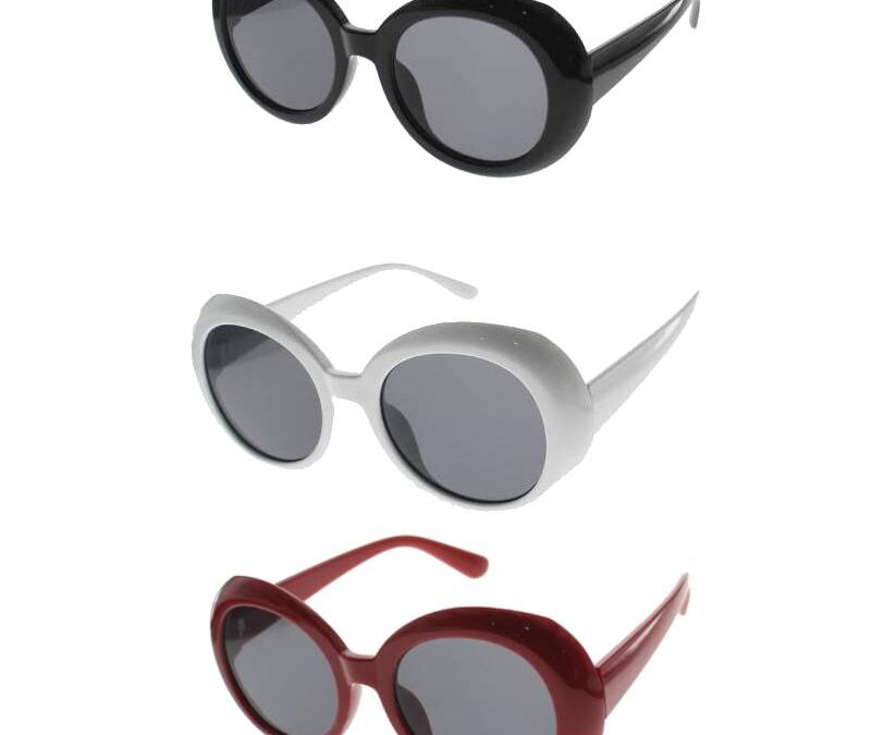 Mod Plastic Frame Sunglasses