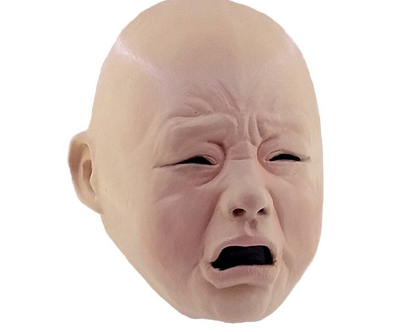 Crying Baby Latex Mask