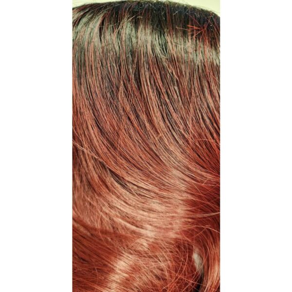 Saffron Lace Front Wig BURGUNDY